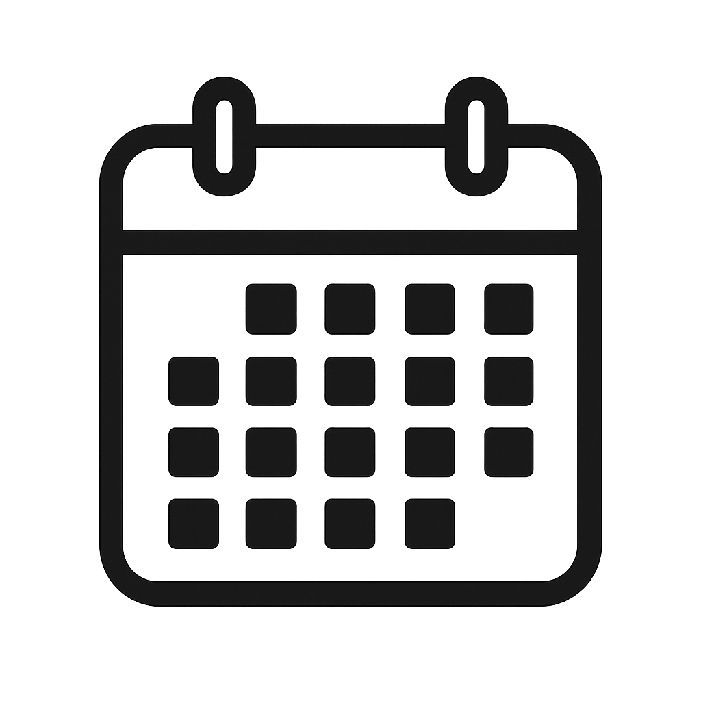 a simple planner calendar icon-1